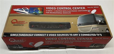 video distribution box for rv|QS53E RV Video Switch Box, 5.